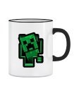 Puodelis Minecraft creeper Puodelis Minecraft creeper